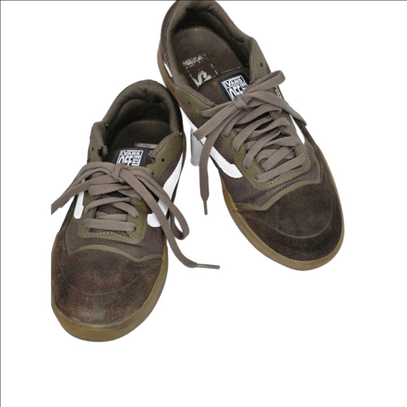 Vans Other - Men's Vans Brown & White Sneakers Size 6.5